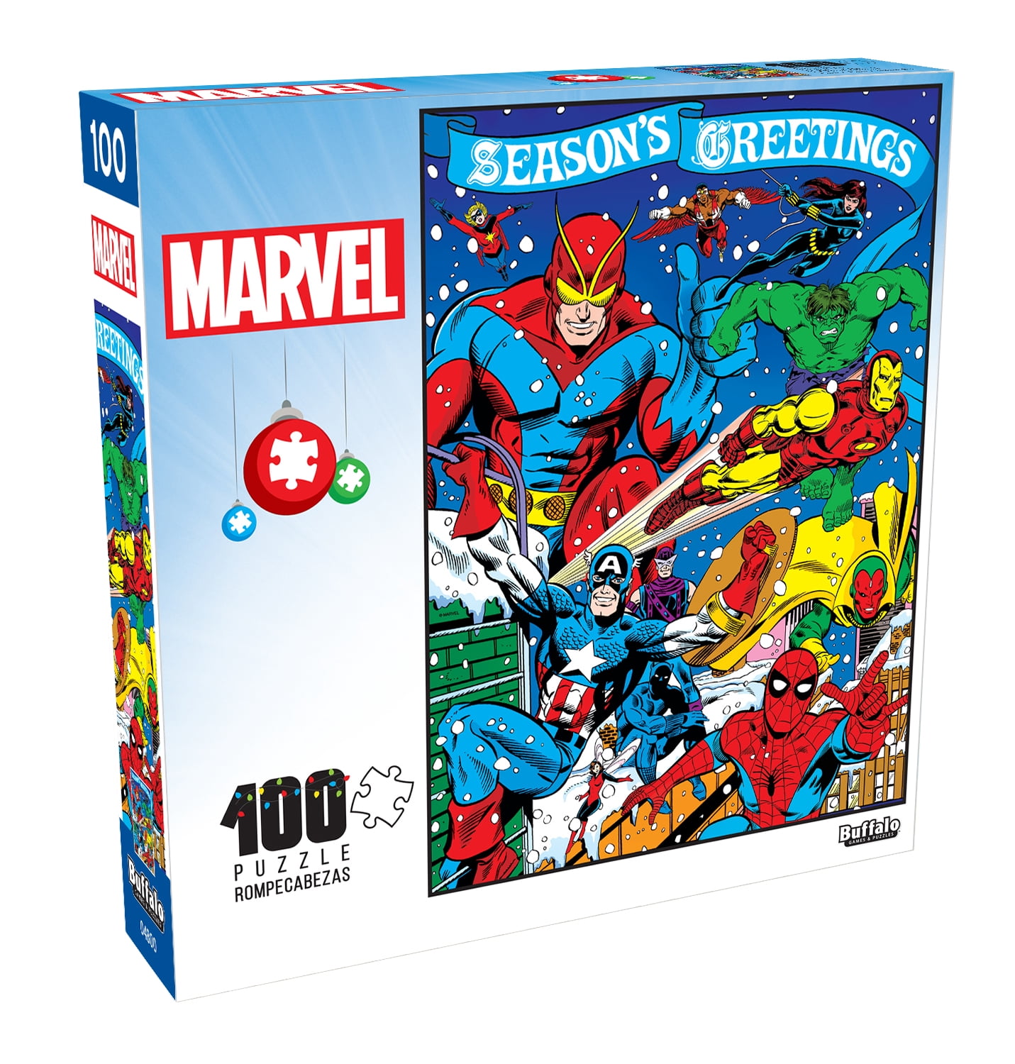 Buffalo Games 48 and 100-Piece Interlocking Jigsaw Puzzle Assortment where Styles may Vary for Children Ages 6+