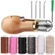 thumbnail image 1 of 12 Kit de PunzóN de Costura, PunzóN de Costura de Herramienta de Costura PunzóN de Costura de Mano con Agujas para DIY Suministros de Manualidades de, 1 of 5