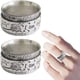 thumbnail image 1 of Soy Suficiente Plata Spinner Meditación Anillo De Diente De León Vintage Pareja Leal Anillo Boho Banda Anillos De Dedo Retro Grabado Joyería Regalo 2 Uds matsuzay AP007026-05, 1 of 6