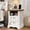 Antique White, variant on KeyWhat Farmhouse 2-Drawer Nightstand with Charging Station, 18" Wooden End Table for Bedroom, Living Room, Antique White