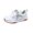 Gray, variant on Willtoo Sneakers For Women Breathable Mesh Lace Up Color Block Lightweight Walking Shoes Non Slip Soft Sole Round Toe Fashion Casual Trainers
