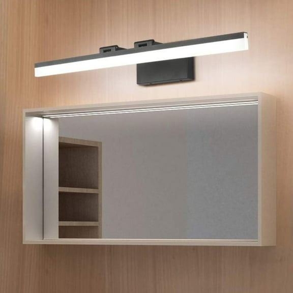 JESTOP Dimmable Modern LED Bathroom Vanity Light Bar Over Mirror Bath Wall Fixture 180° Adjustable Angle