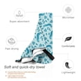 thumbnail image 3 of Balery Winter Warmth Blue Knitted Print Towels - Luxurious Jumbo Bath Sheet - Highly Absorbent and Quick Dry Extra Large Bath Towel - Super Soft Hotel Quality Towel-, 3 of 8
