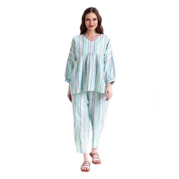 VIBHNYA Women's Top & Pant Set | Elegant Ethnic Wear | Soft & Comfortable Fabric | Traditional Outfit | Stylish Designer Suit for Women