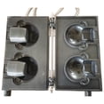 thumbnail image 6 of Cartoon Bear Waffle Maker Machine Stainless Steel Bear-shaped Ice Cream Cone Maker, 6 of 9