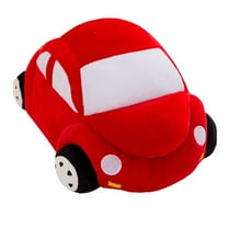 Car Plush Pillow Cartoon Car Plush Throw Pillow Sofa Bedroom Decor Items Children'S Holiday Gifts Red