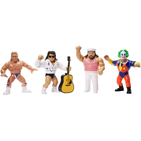 WWE WWF Retro Series DOINK THE CLOWN 4.5" Wrestling Figure Mattel creations