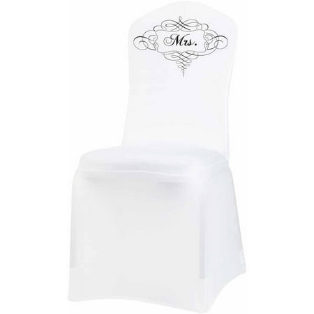 Mrs. Chair Cover White