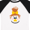 thumbnail image 4 of Inktastic Halloween Fall Cute Smiling Scarecrow Face Girls Toddler T-Shirt, 4 of 5