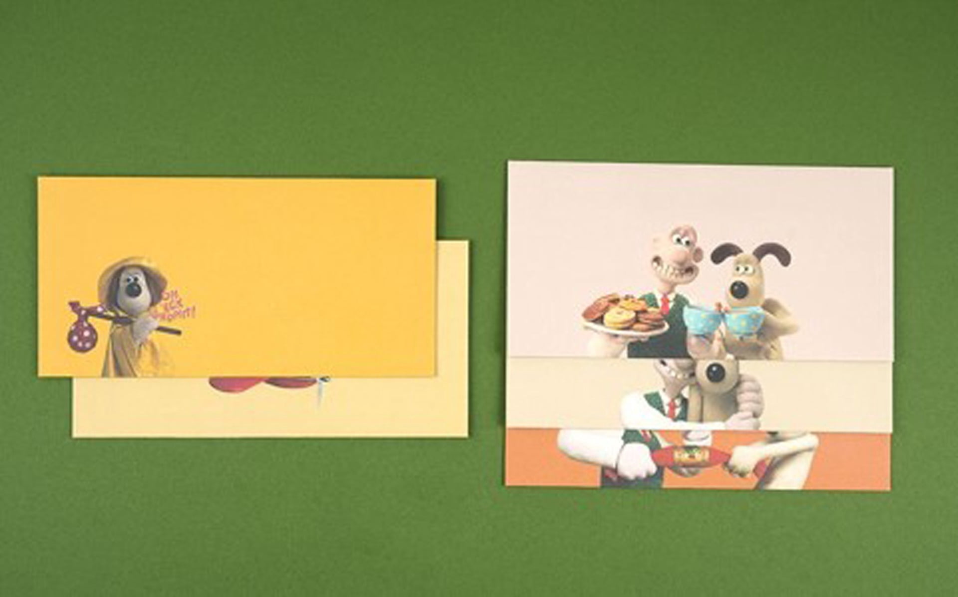 Wallace & Gromit Envelopes and Stickers Set