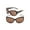 Brown/Brown, variant on 2 Pair of "The Fashionista" Womens Designer Bifocal Sunglasses - Outdoor Reading Glasses - Black/Tortoise - 1.00