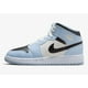 thumbnail image 1 of Ni - ke Ni - ke Air Jordan 1 Mid Ice Blue UNC 555112-401 GS Size 6.5Y | Women’s Size 8, 1 of 5