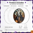thumbnail image 5 of Halloween Acrylic Puzzle Suncatcher with Multiple Seasonal Patterns for Window Hanging Home Decor Holiday Gift, 7.4x7.4 Inches, 5 of 9