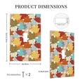 thumbnail image 5 of Kll Fall Maple Leaves Wall Plate,Gloss Finish,Standard Size 1 - 5" X 3", Polycarbonate Thermoplastic,Electric Receptacle Plug Covers, 5 of 8