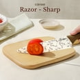 thumbnail image 6 of Carote 12Pcs Knife Set with Blade Guards, Floral Granite Ceramic Coating, Stainless Steel Blade, 6 of 8