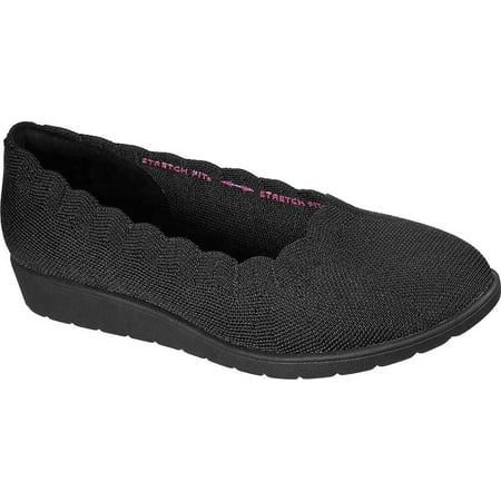 

Skechers Women s Modern Comfort Cleo Flex Wedge Spellbind Comfort Flat