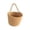 Brown, variant on Eolstice Wall Mounted Storage Basket, Desktop Woven Hanging Organizer, Multipurpose Household Storage Box for Cosmetics Snacks Misc Items, Home Decor