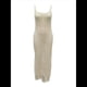 thumbnail image 2 of Vestido de Crochet para Mujer, Vestido Sin Espalda, Vestido Maxi de , Vestido de Punto Transparente. M, 2 of 9