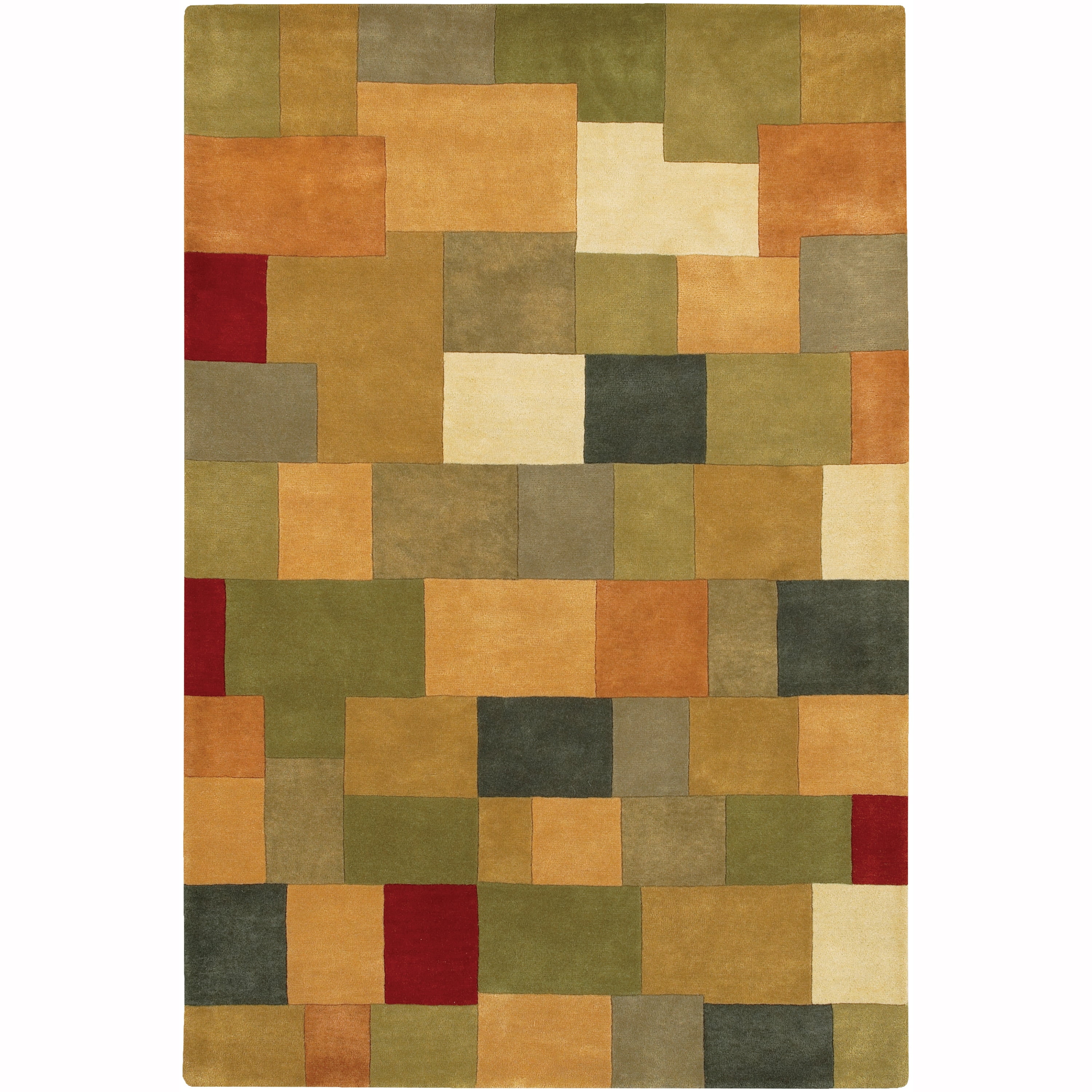 Multi Safavieh Soho Collection SOH923A Handmade Modern Abstract Premium Wool Accent Rug 2' x 3' 