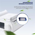 thumbnail image 4 of Replacement CPAP Filters for Philips Respironics Dreamstation 6 Reusable Filter Slot + 6, 4 of 5