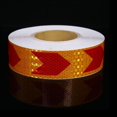 thumbnail image 1 of Cinta reflectante de advertencia con rejilla de color cristalino adhesiva blanca caliente directa de 5 cm x 3 m, 1 of 6