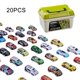 thumbnail image 1 of Modelo de coche Juguetes Colecciones Vehículos de hojalata Juguetes con caja de almacenamiento para regalo de niños Ehuebsd libre de BPA, 1 of 9