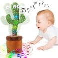 thumbnail image 1 of Hongsome Talking Cactus Mimicking Toy,Cactus Baby Toy That Repeat What You Say Singing Dancing,Funny Plush Toy Gifts for Babies Boys Girls Kids, 1 of 5