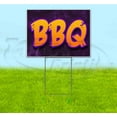 thumbnail image 1 of BBQ (18" x 24") Yard Sign, Includes Metal Step Stake, 1 of 6
