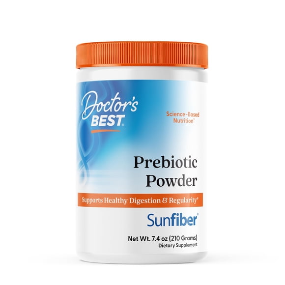 Fibra prebiótica en polvo Doctor's Best Sunfiber 210 g