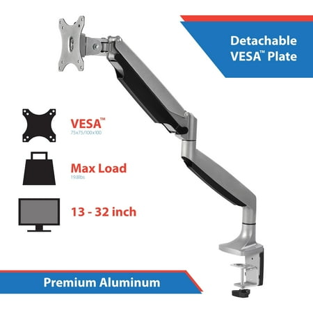 UPC: 0662774040868 | SIIG Single Desk Mount for Flat Panel Display 32  Screen Support