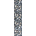thumbnail image 2 of Nourison Nourison Washables Floral Navy Multicolor 2'2" x 10' Area Rug (2x10), 2 of 8