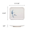 thumbnail image 2 of Excellante Blue Bamboo Melamine Dinnerware Collection 5 1/2" X 4 3/4" Plate, Comes in Dozen, 2 of 3