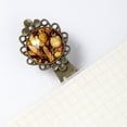 thumbnail image 5 of Thanksgiving corn Copper-Colored Lace Bookmarks - Book Accessories for Readers and Book Lovers - Set of 2, 5 of 5