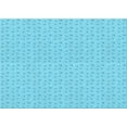thumbnail image 1 of Ahgly Company Indoor Rectangle Patterned Bright Turquoise Blue Area Rugs, 8' x 12', 1 of 6