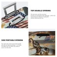 thumbnail image 5 of Daiia American Wildlife Deer Forest Luggage Cover, Thickened Washable Travel Luggage Covers, Elastic Unique Baggage Covers for 18-20 inch Luggage-Large, 5 of 9