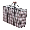 thumbnail image 1 of Heavy Duty Woven Polypropylene Travel Organizer Bag Extra Large Moving Storage Solution With Secure Drawstring Closure, 1 of 3