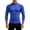 A-Blue1085, variant on Bibifish Mens T-Shirts Solid Compression Slim Cut Tee Tops Crew Neck Long Sleeve Running Fitness Tees