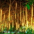 thumbnail image 1 of 32/24/16/8 Tubes Christmas Meteor Shower LED String Lights Holiday Lighting Garden Party Decorations Rain Drop Falling Decor, 1 of 5