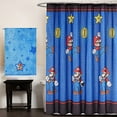 thumbnail image 2 of Nintendo "Super Mario Simply The Best Microfiber Shower Curtain, 70 by 72-Inch, 2 of 3