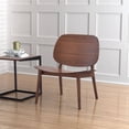 thumbnail image 2 of ZUO Priest Lounge Chair Walnut, 2 of 9