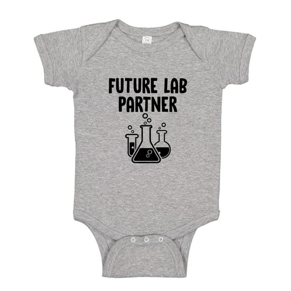 Future Lab Partner Baby Bodysuit One Piece NB Athletic Heather
