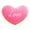 Hot Pink, variant on BGZLEU Love Heart Plush - Stuffed Heart Plush Toy, Special Anniversary Valentines Day Heart Plush Cushion Accent, Cute Small Heart Shaped Plush Decor, Romantic Stuffed Animals Heart - 5.9 Inch