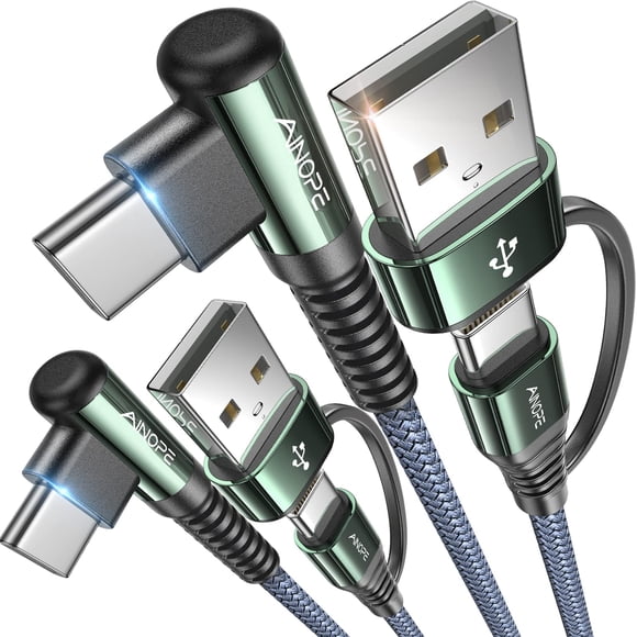Cable de carga AINOPE USB C a USB C de 60 W para iPhone iPad