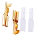 thumbnail image 3 of Wire Terminal, 2.8mm  Insulation Brass Tinned 100 Pairs Easy Replacement High Frequency Crimp Connector  for Electric Wire Connection, 3 of 8