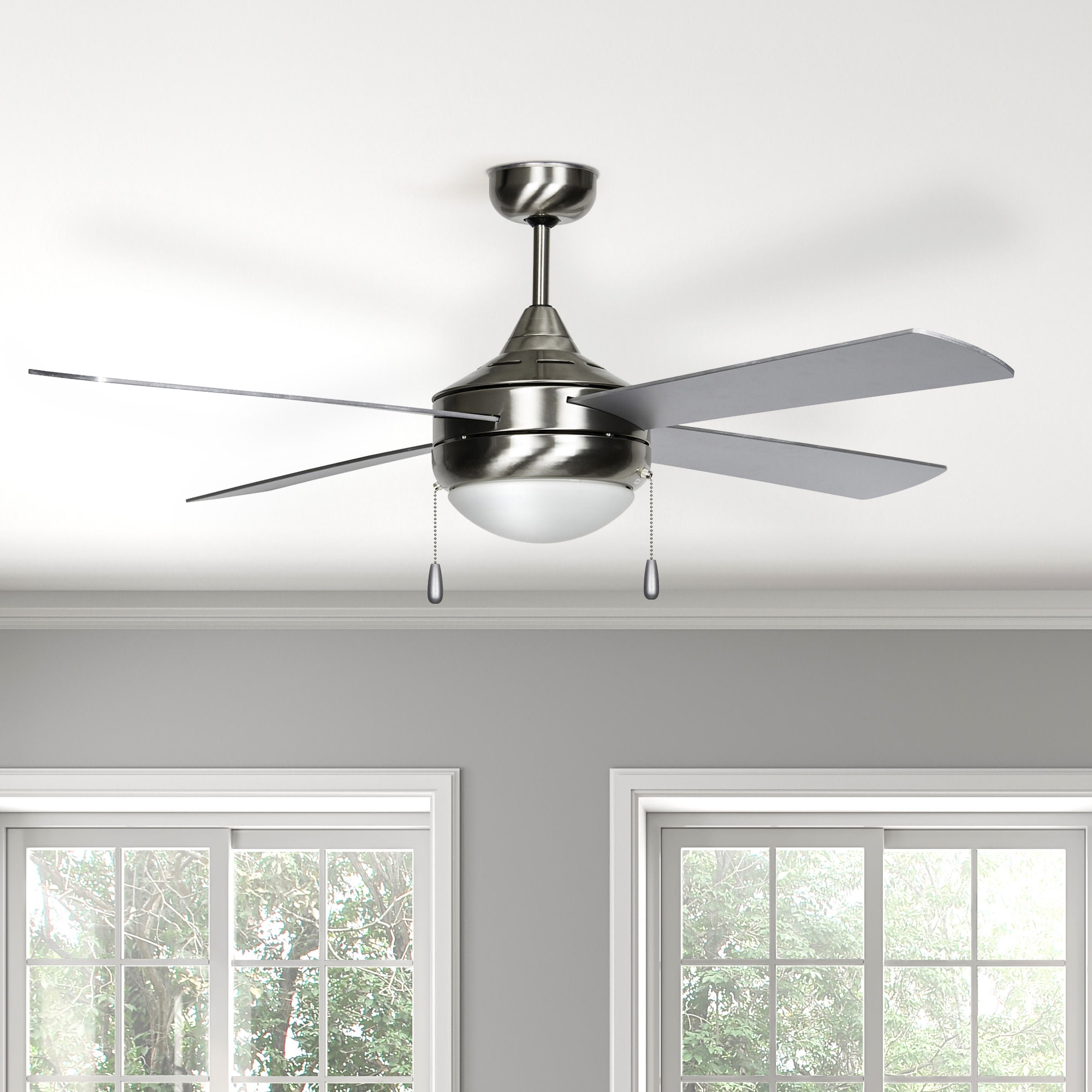 52CNT4ORB-ES-LED-Concord Fans-Centurion - 52 Inch 4 Blade Ceiling Fan with Light Kit   Oil Rubbed Bronze Finish with Oil Rubbed Bronze Blade Finish