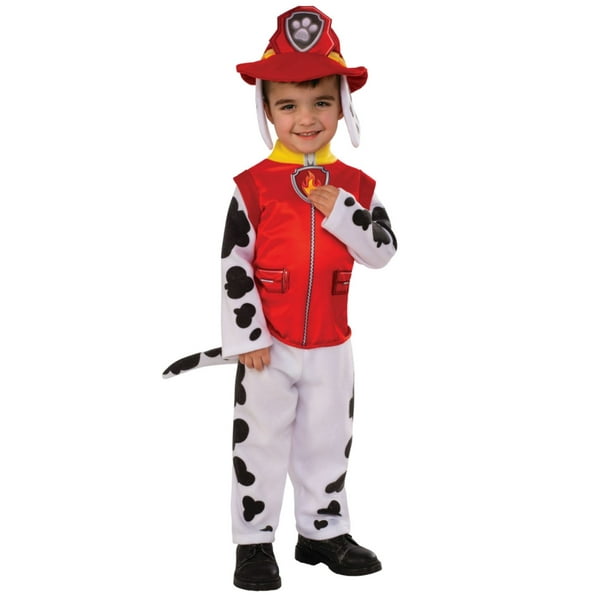 Sund og rask Han Delvis Toddler Boys Paw Patrol Marshall Costume Talking Puppy Dog Jumpsuit Hat Set  2-3T - Walmart.com