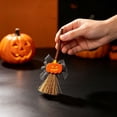thumbnail image 2 of 1 Pcs Halloween Mini Witch Brooms, Witch Broomstick Decorations, Miniature Brooms Ornaments for Halloween Party Decor Doll Accessories DIY Crafts, 2 of 3