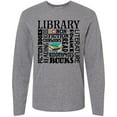 thumbnail image 3 of Inktastic Library Books Reading Librarian Gift Long Sleeve T-Shirt, 3 of 5