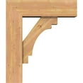 thumbnail image 3 of Ekena Millwork 7 1/2"W x 24"D x 28"H Merced Block Smooth Bracket w/ Offset Brace, Western Red Cedar, 3 of 25