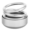 thumbnail image 1 of Miangastore Diffuseur Rotatif pour Voiture Ornements de Tableau de Bord Argent 1 Ensemble 2,5 Po, 1 of 9